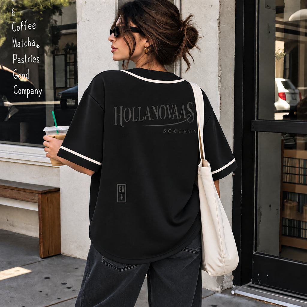 Hollanovaas Society Baseball Jersey