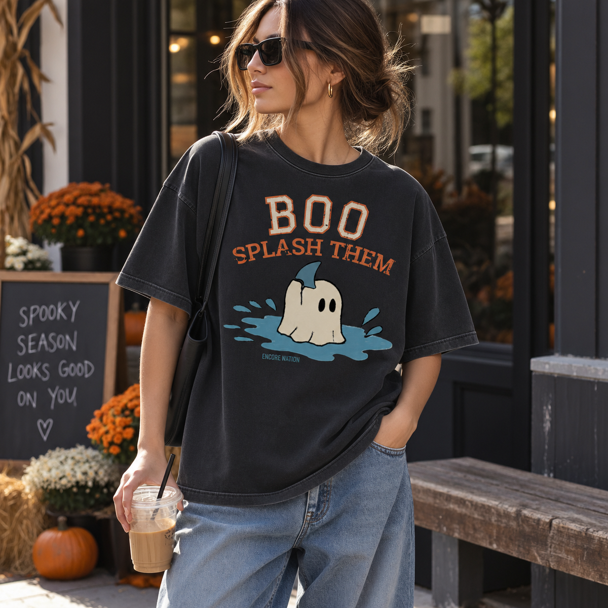 Boo, Splash Them Tee