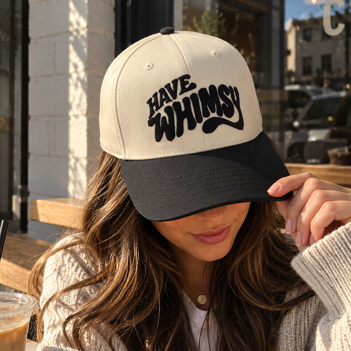 Have Whimsy Two-Tone Hat