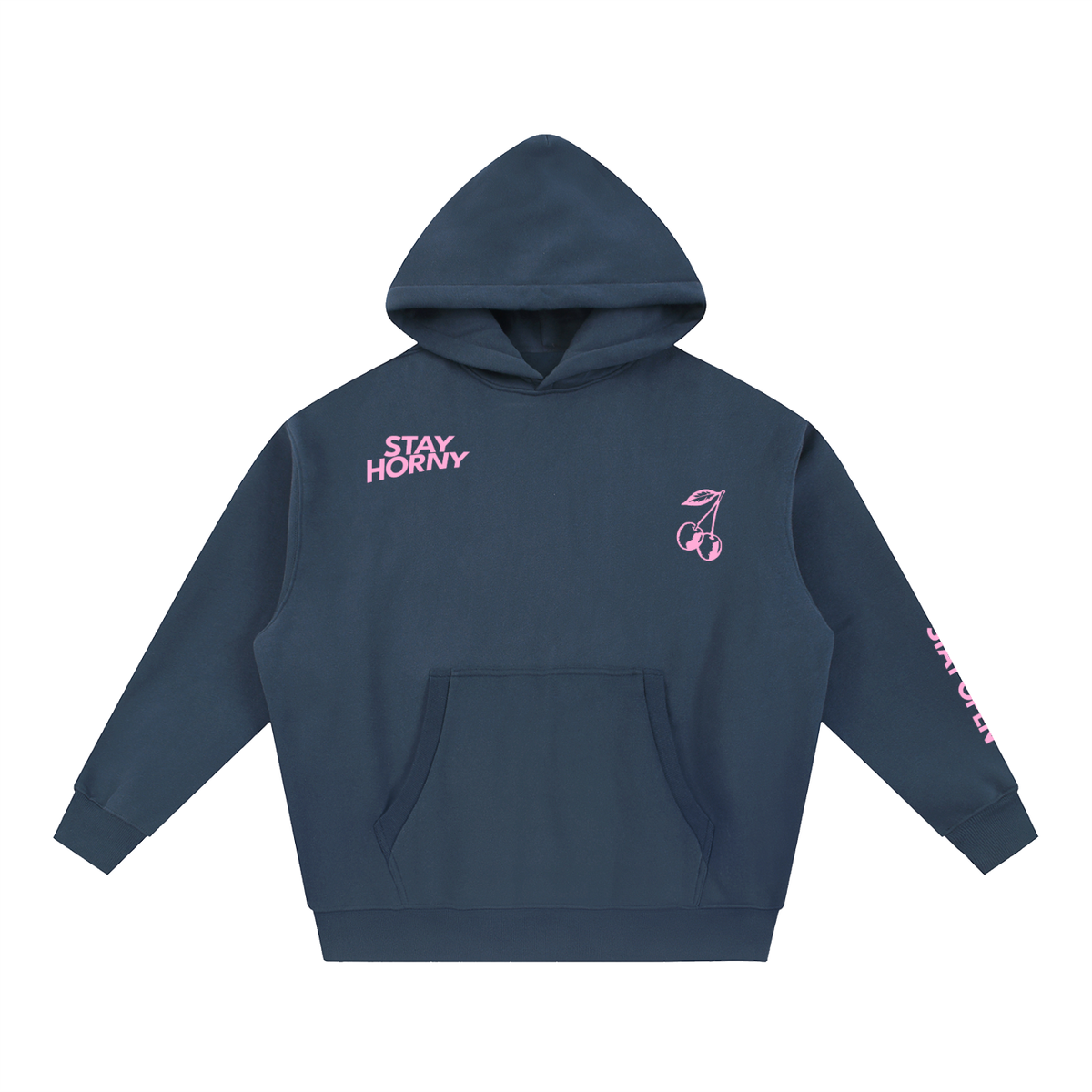 Stay Horny Boxy Hoodie
