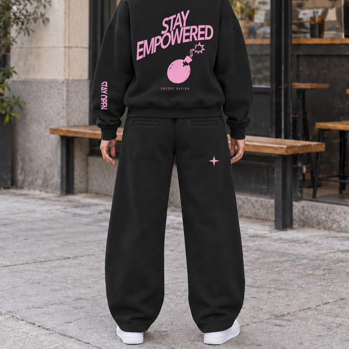 STAY HORNY RELAXED SWEATPANTS