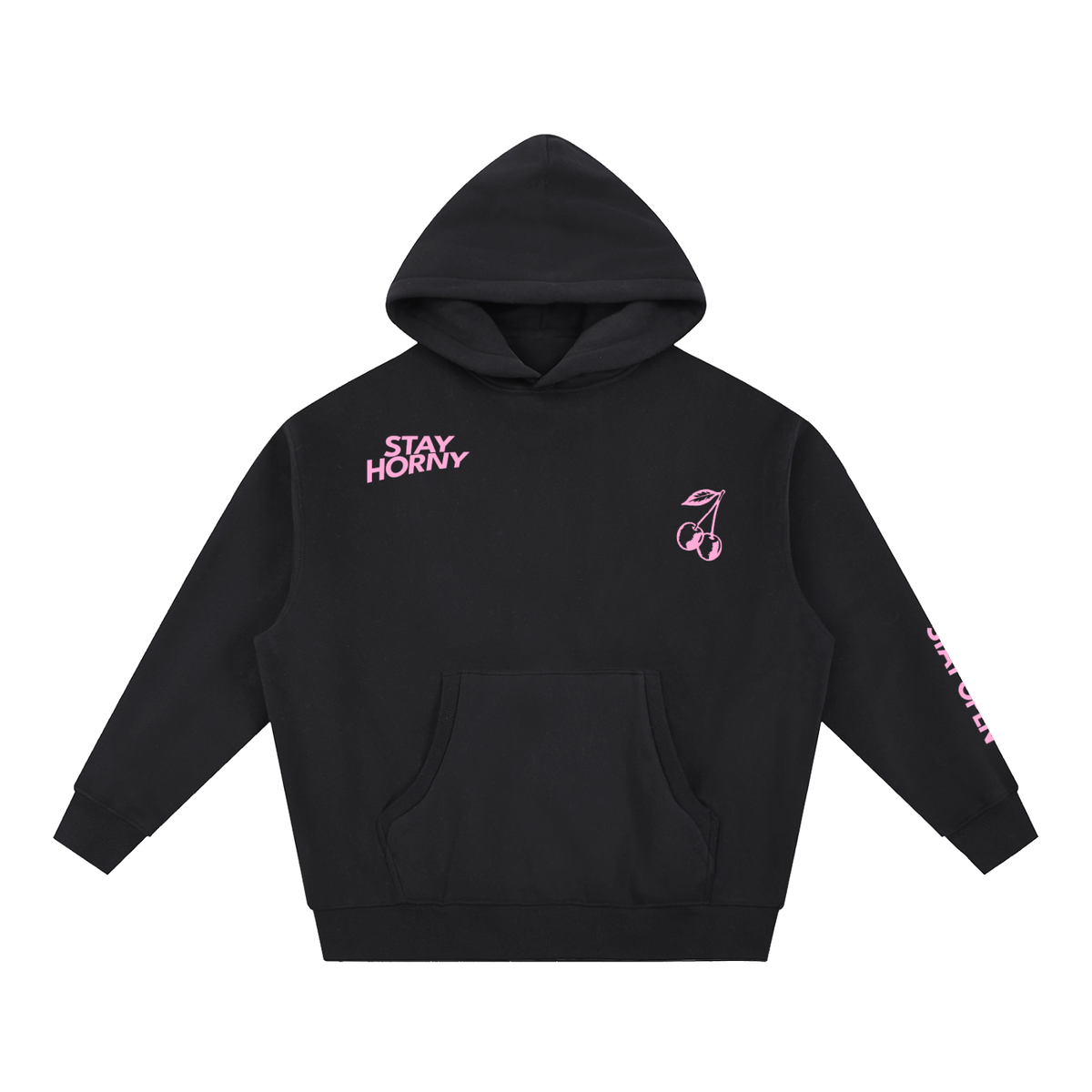 Stay Horny Boxy Hoodie