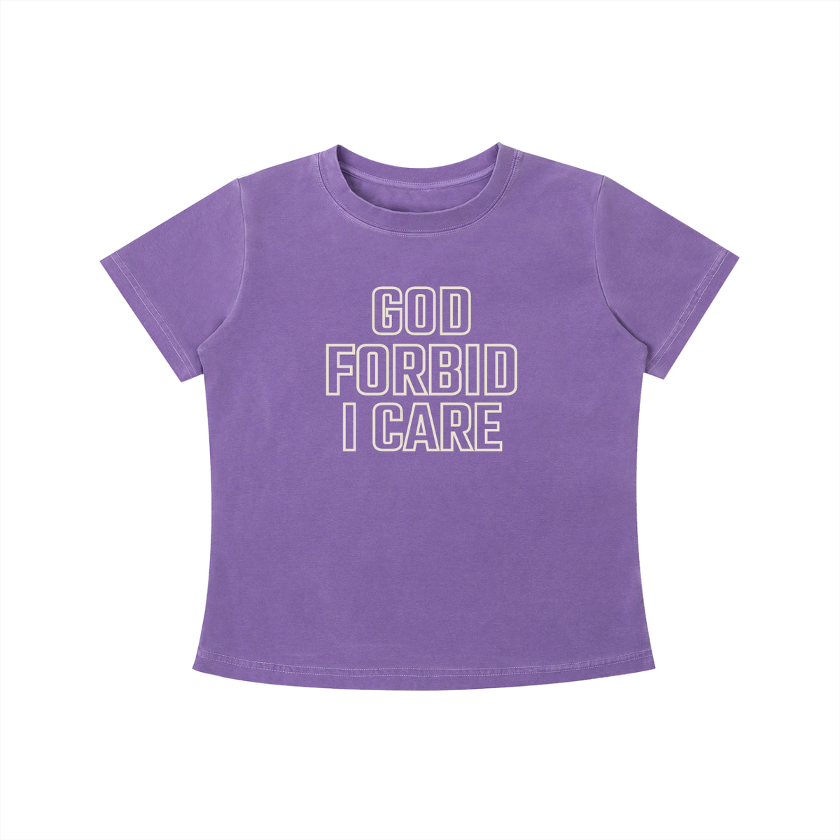 GOD FORBID I CARE TEE