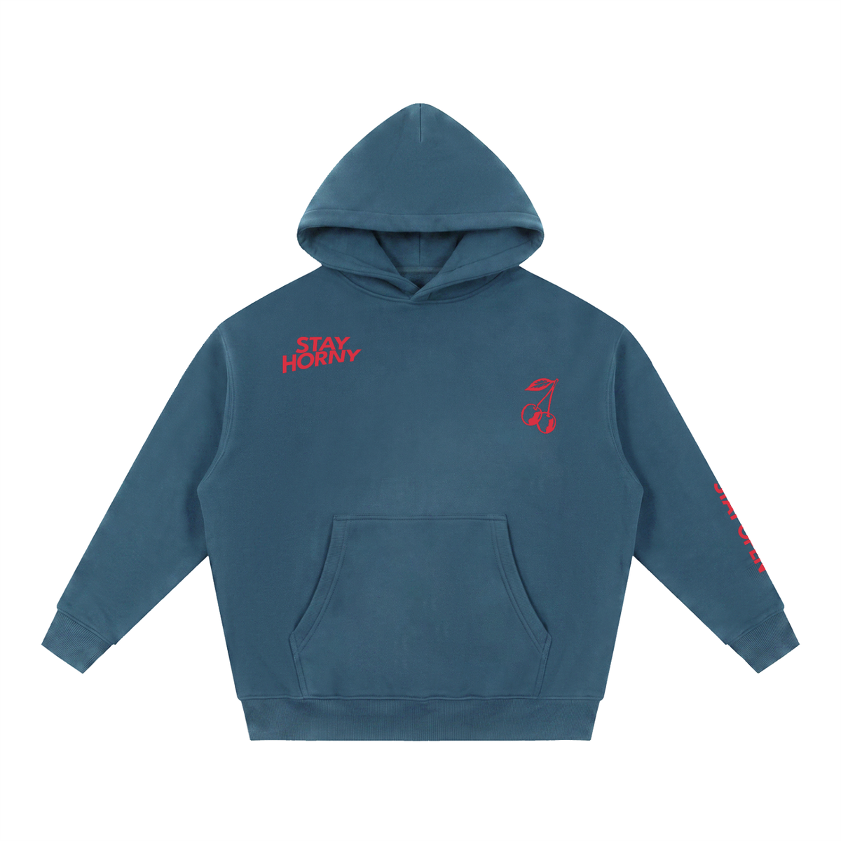 Stay Horny Boxy Hoodie