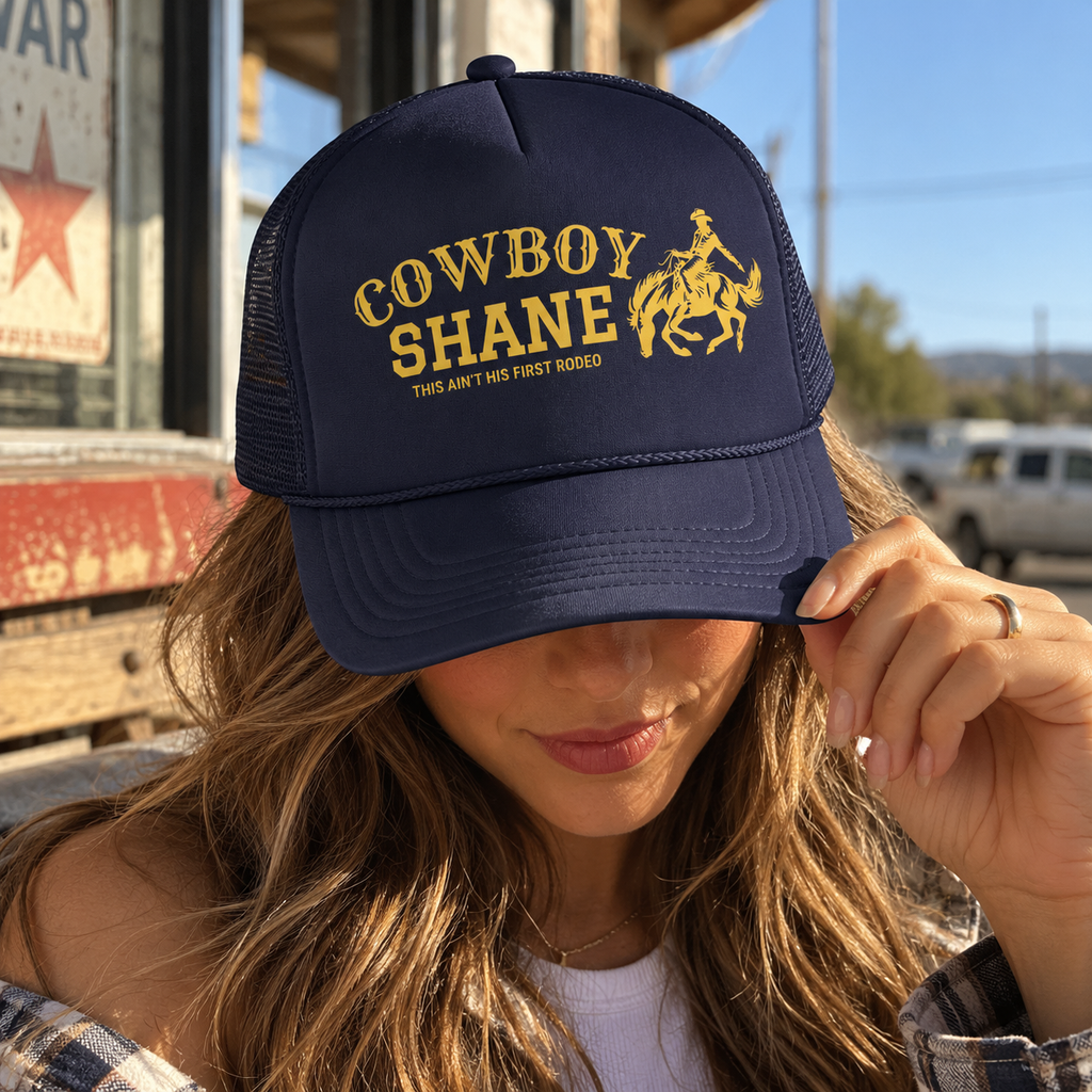 Cowboy Shane Foam Trucker Hat