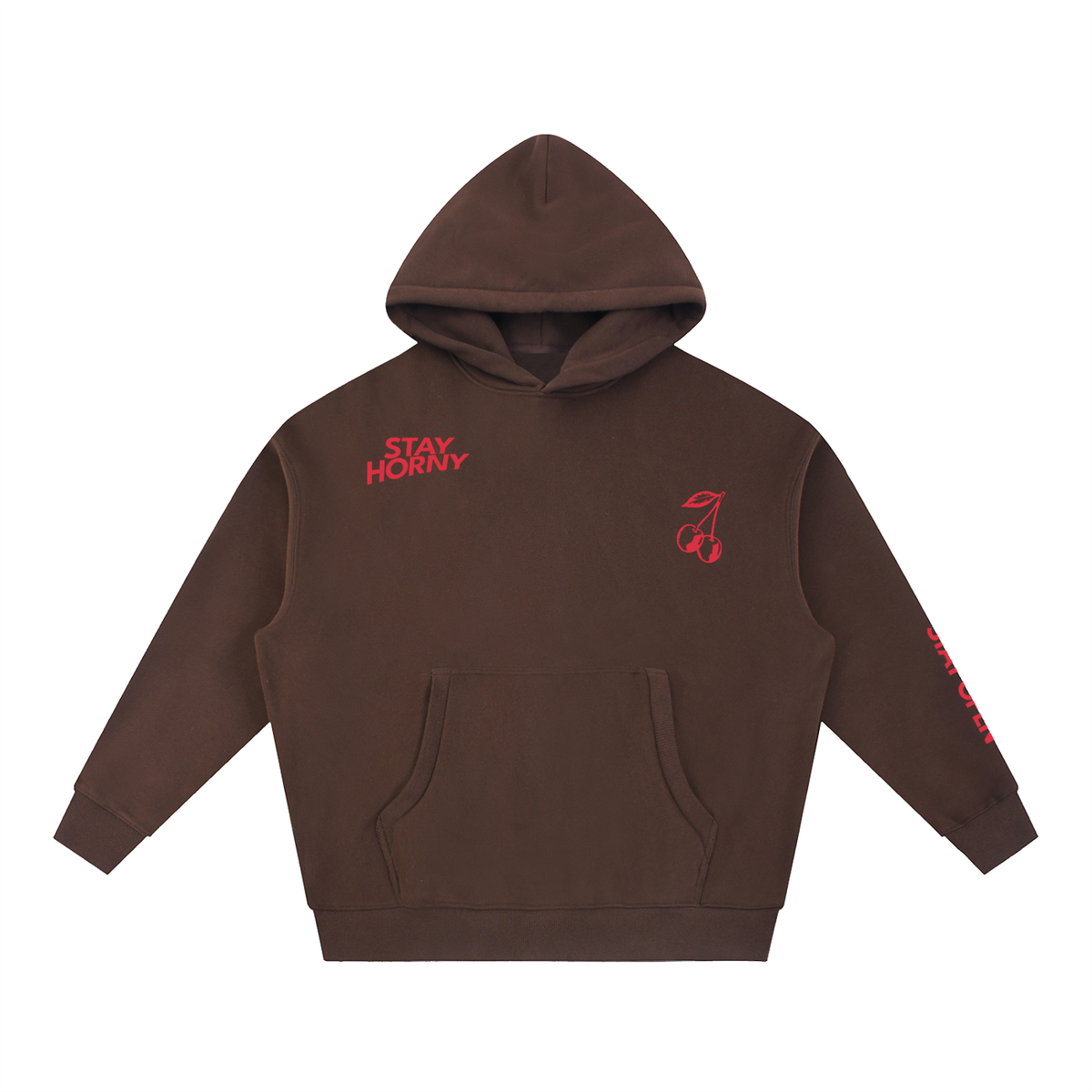 Stay Horny Boxy Hoodie