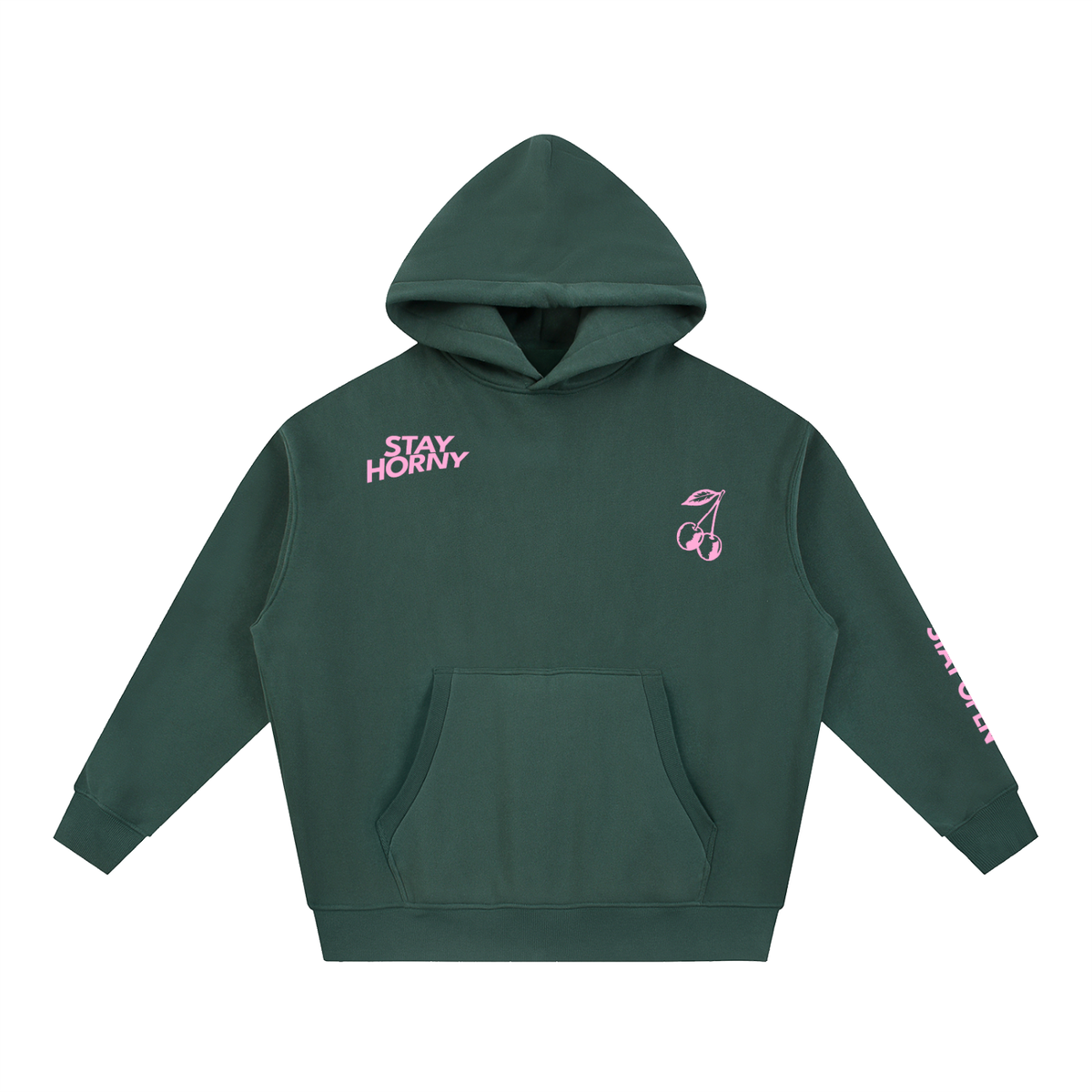 Stay Horny Boxy Hoodie
