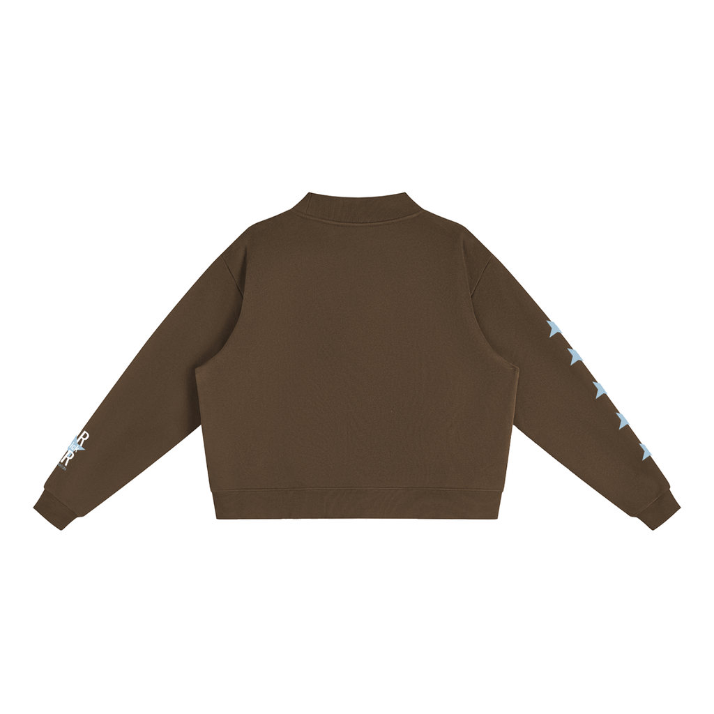 You Deserve Sunshine Mock-Neck Sweatshirt