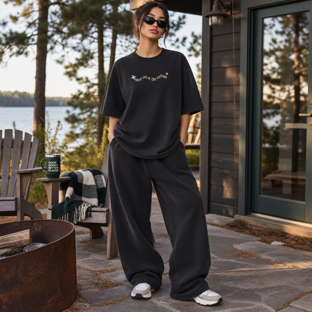 Streetwear Loose Drop Shoulder T-Shirt