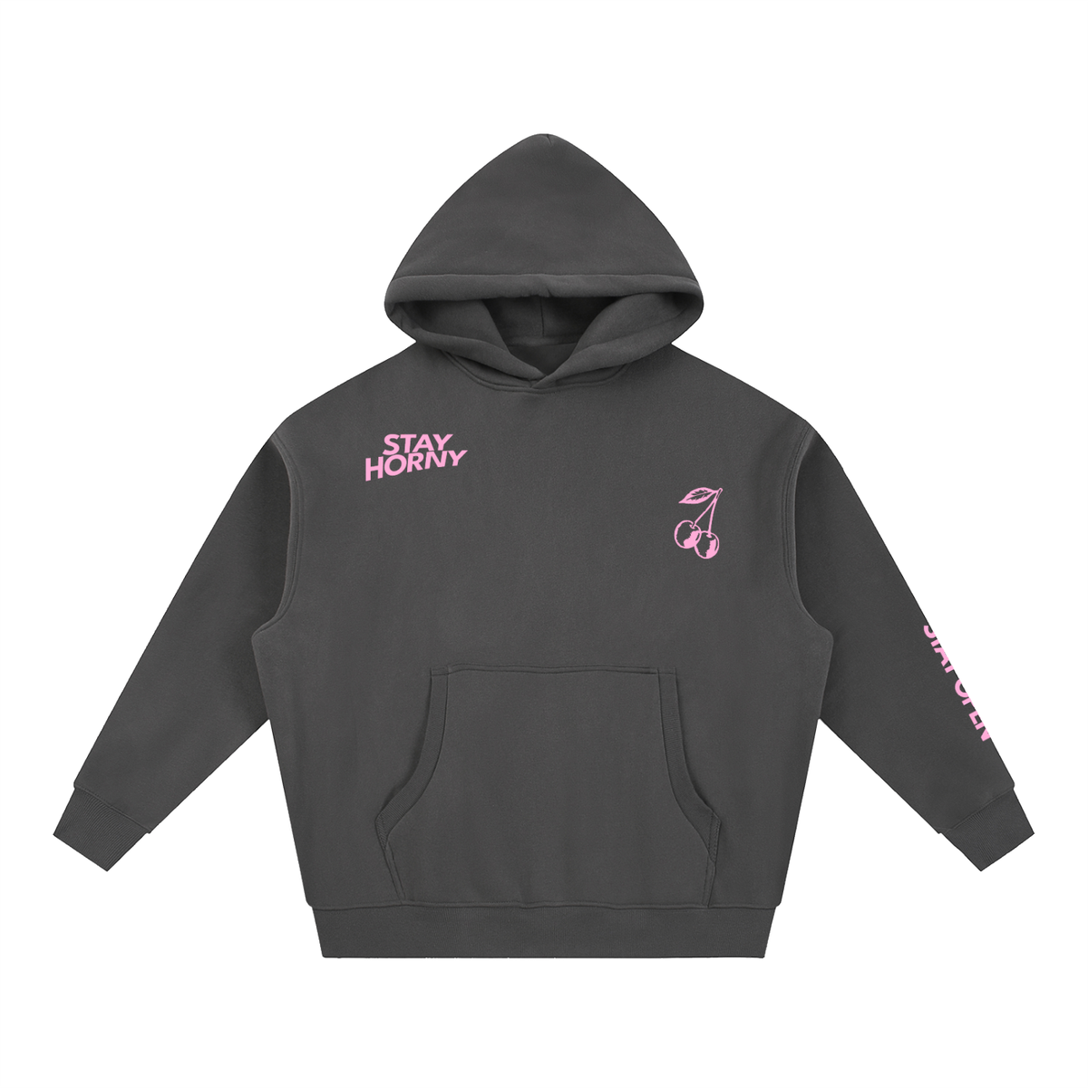 Stay Horny Boxy Hoodie