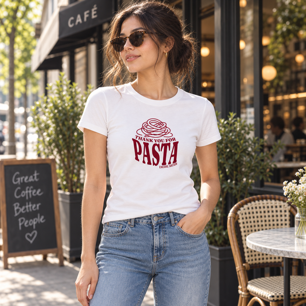 Thank You for Pasta Baby Tee