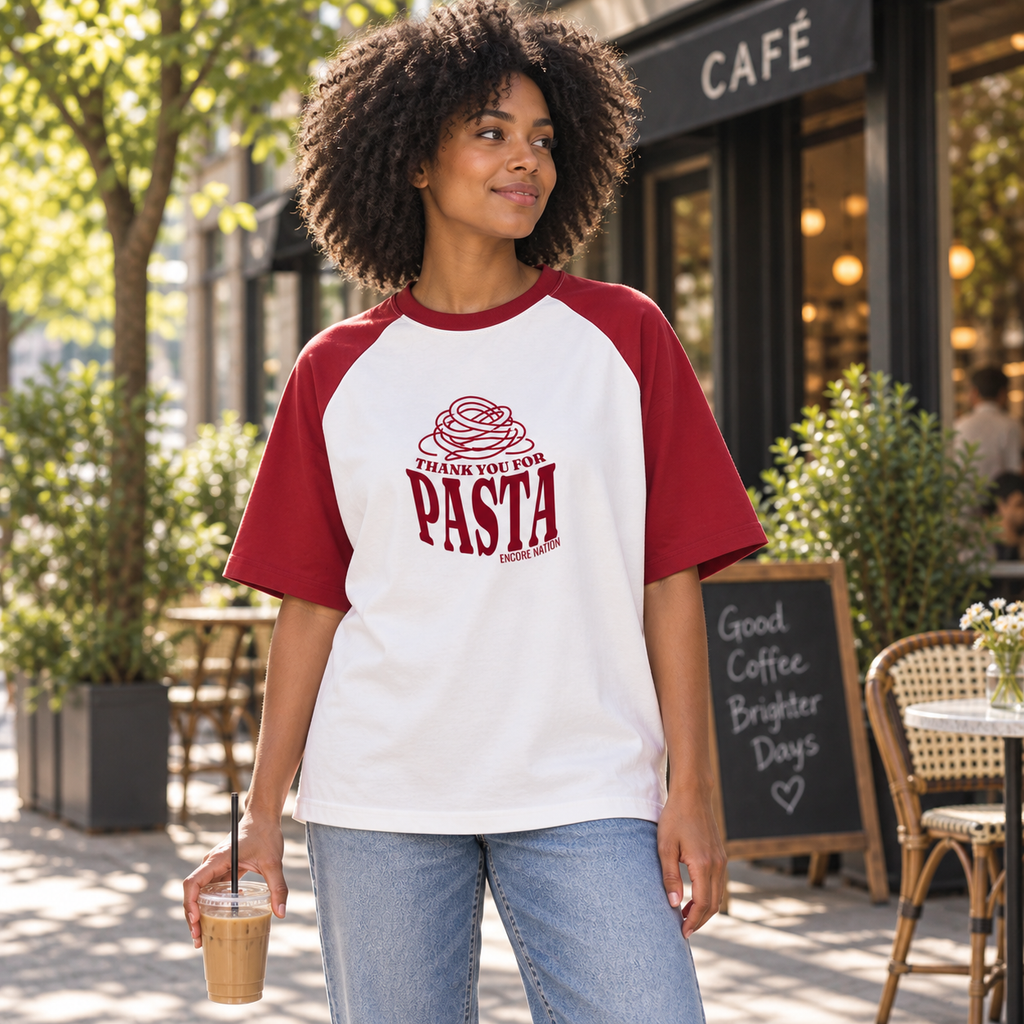 Thank You for Pasta Raglan Tee