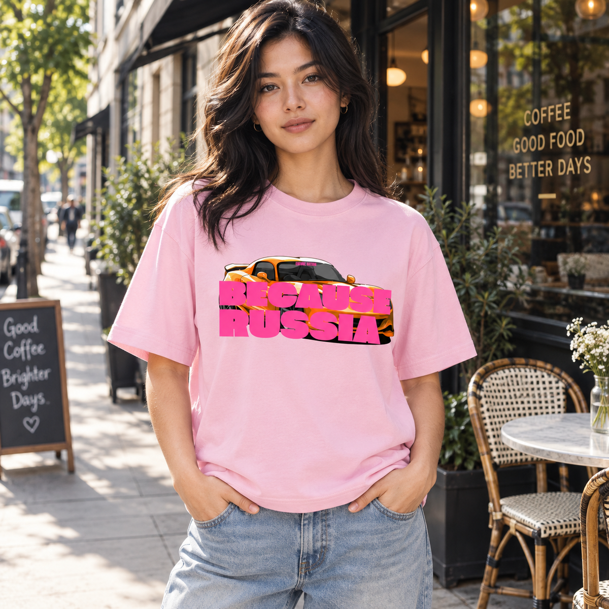 Because Russia Tee